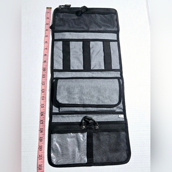 FATMUG Polyester Travel Organizer Bag For Small Electronic & Accessories Maroon - Picture 6 of 8